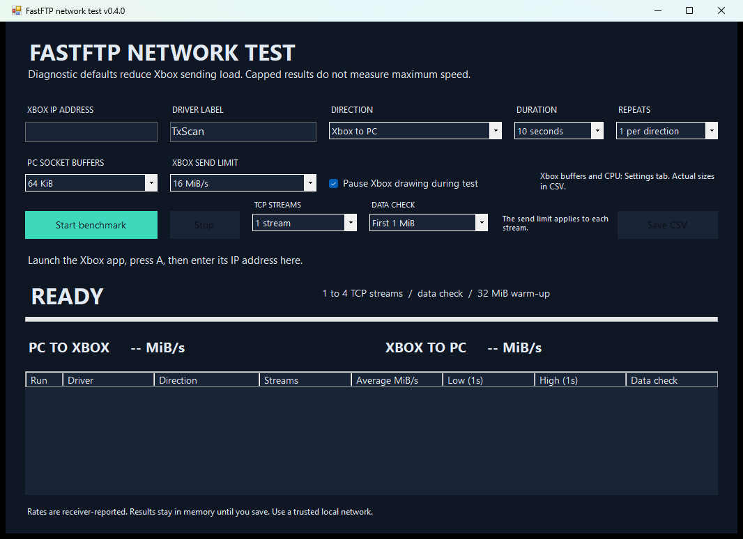 FastFTP360-PC.exe, the network test's PC app